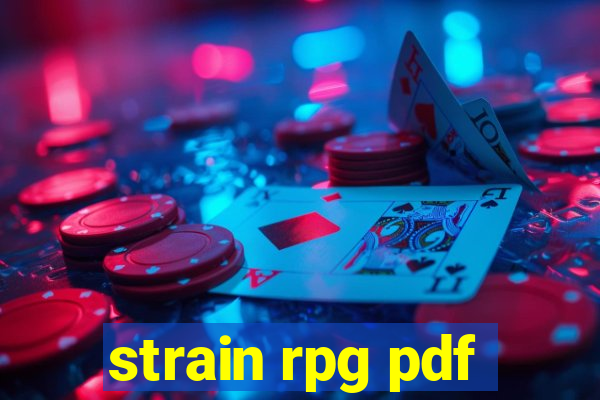 strain rpg pdf